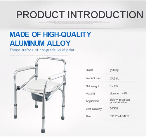 Hvem skal ikke bruge en aluminiumskommodestol?