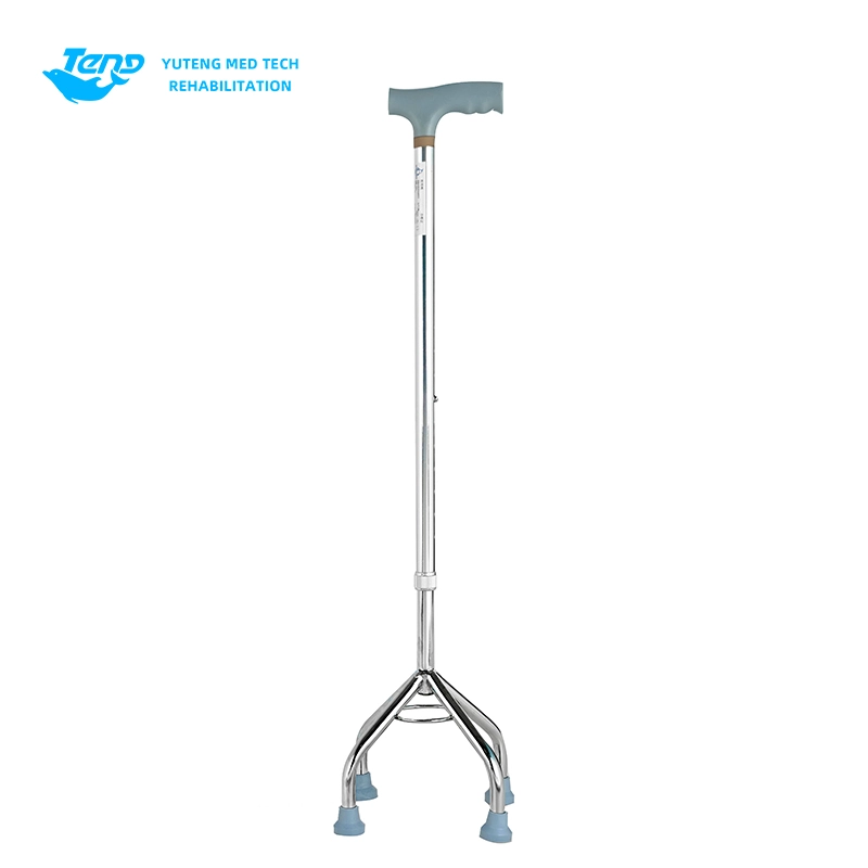 Aluminiumslegering firbenede krykke