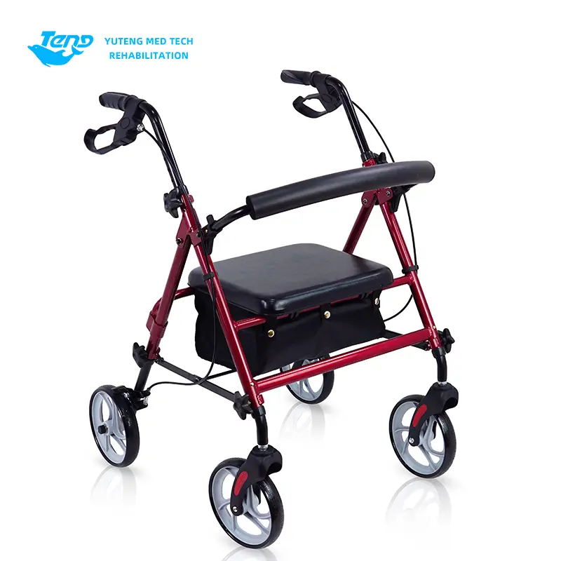 Rollator Walker med sæde og kurv