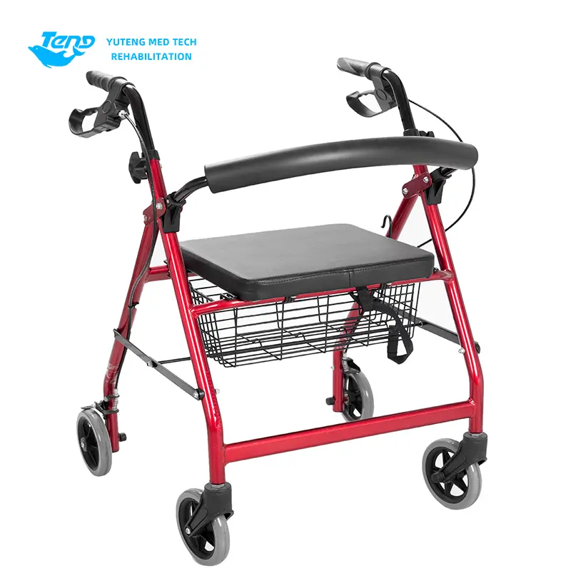 Steel Walker Rollator med sæde